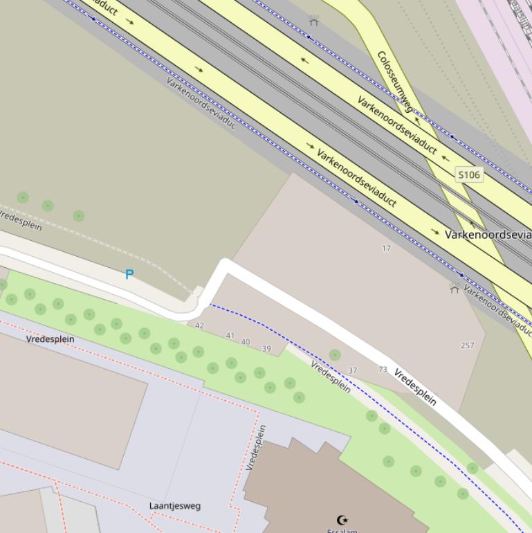 Kaart van het Verzoeningspad.