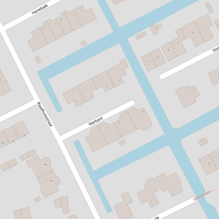 Kaart van  Vierkant.