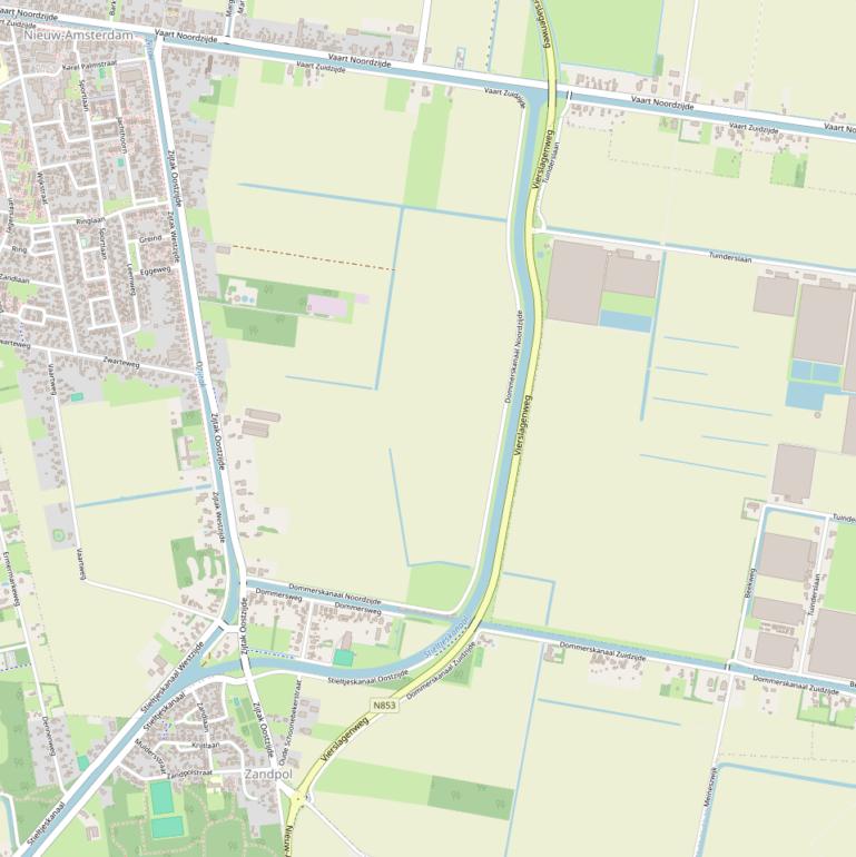 Kaart van de Vierslagenweg.