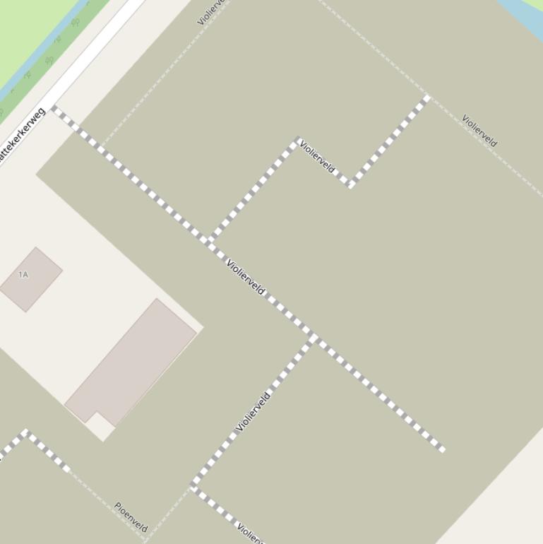 Kaart van het Violierveld.