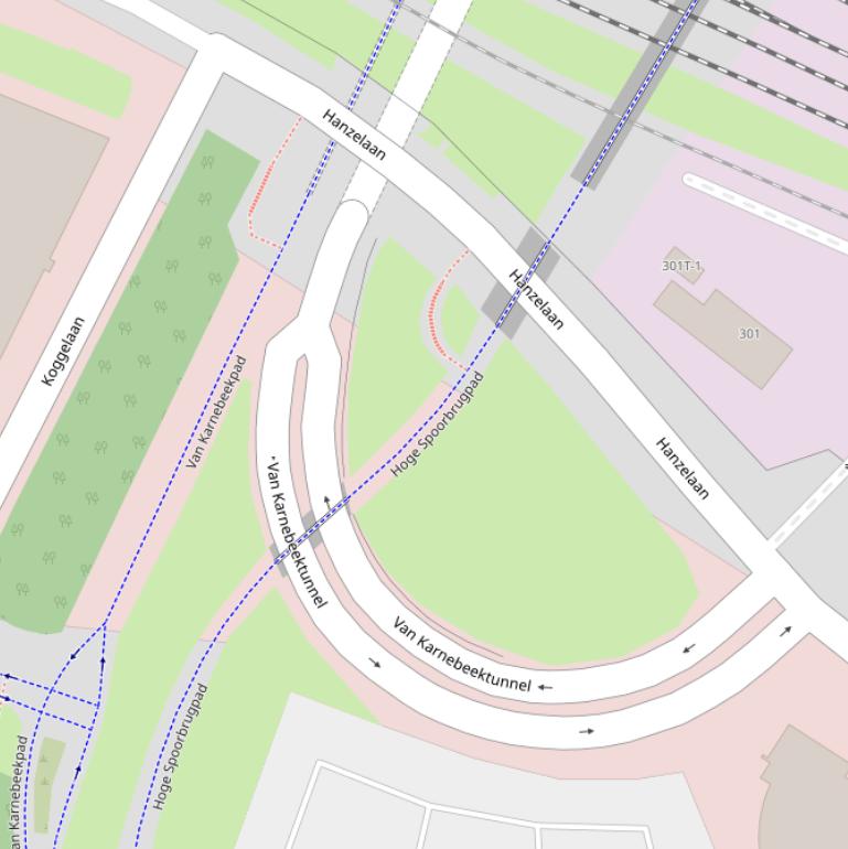 Kaart van het Visbypad.