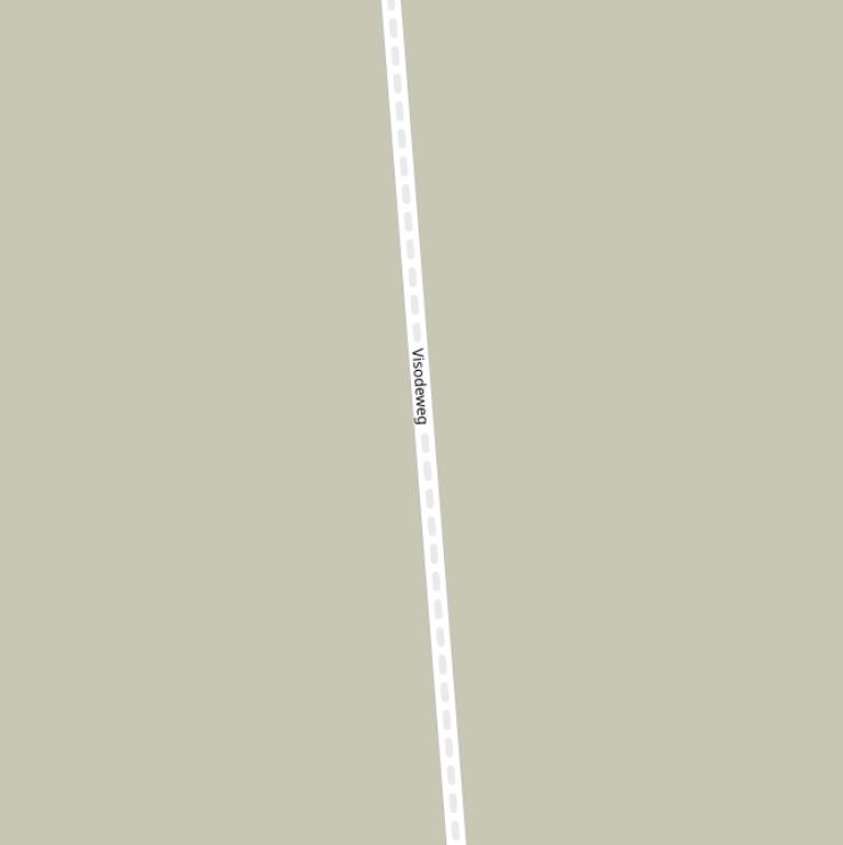 Kaart van de Visodeweg.