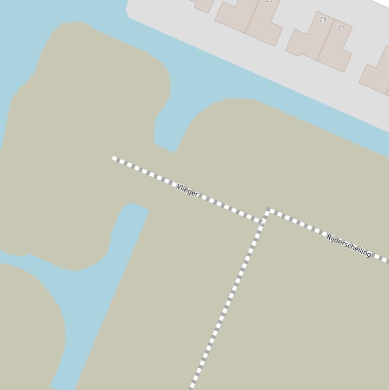 Kaart van  Vlieger.