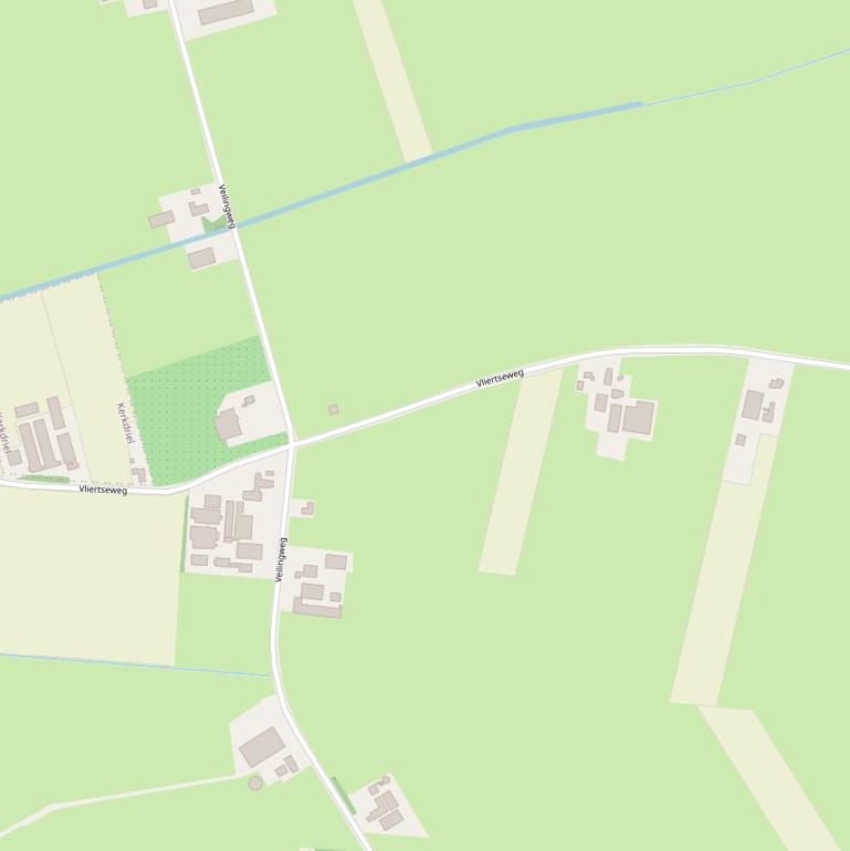 Kaart van de Vliertseweg.