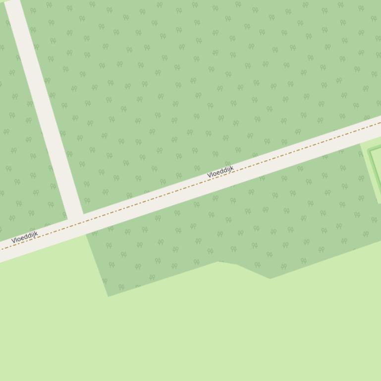 Kaart van de Vloeddijk.