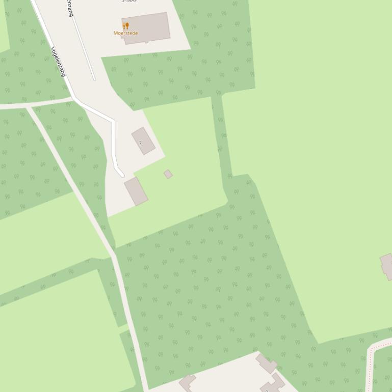 Kaart van  Vogelenzang.