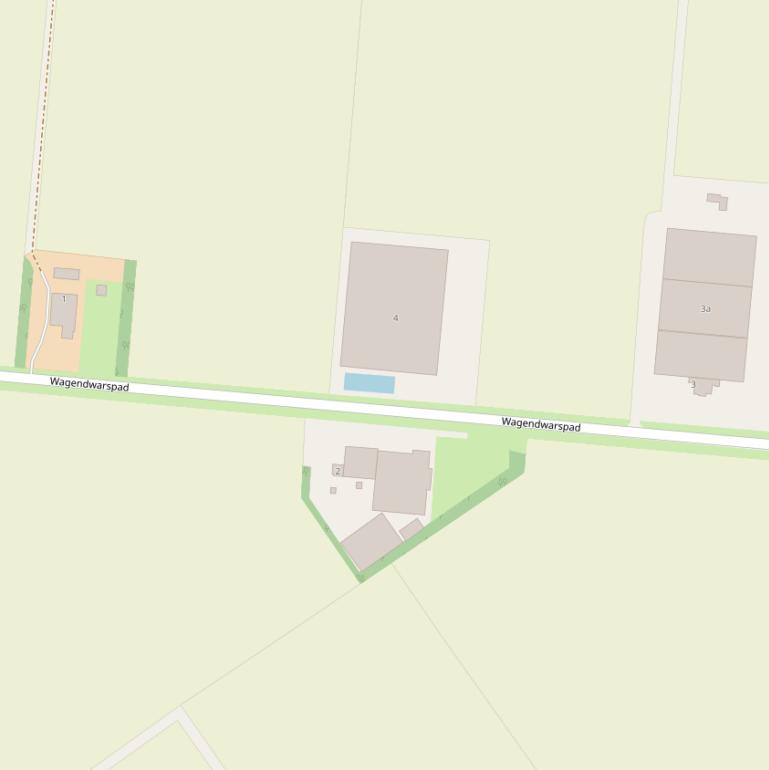 Kaart van het Wagendwarspad.