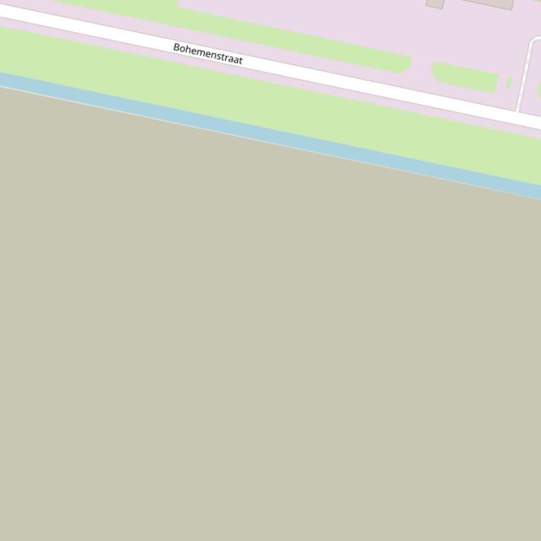 Kaart van de Waldeckstraat.