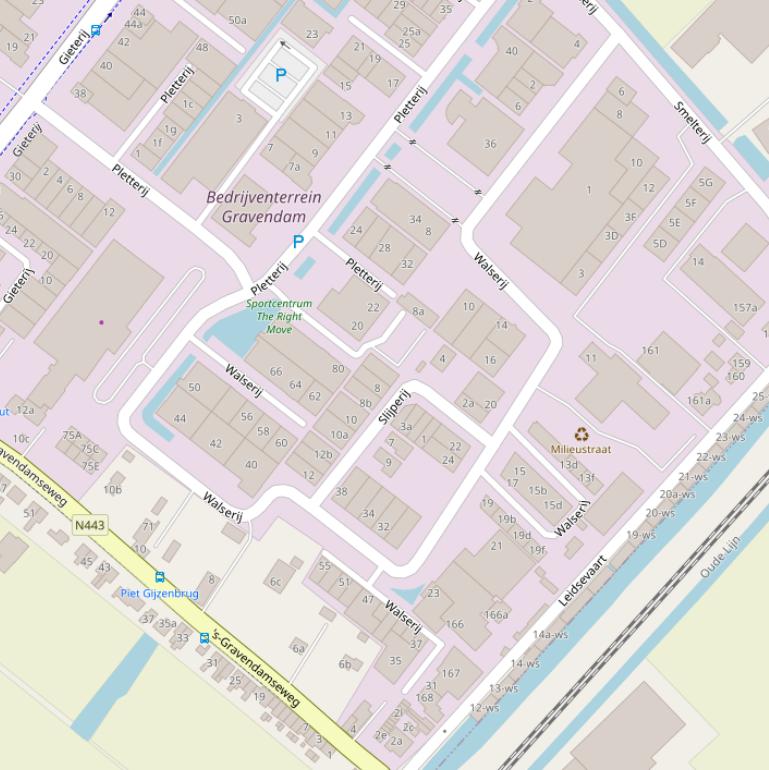 Kaart van  Walserij.