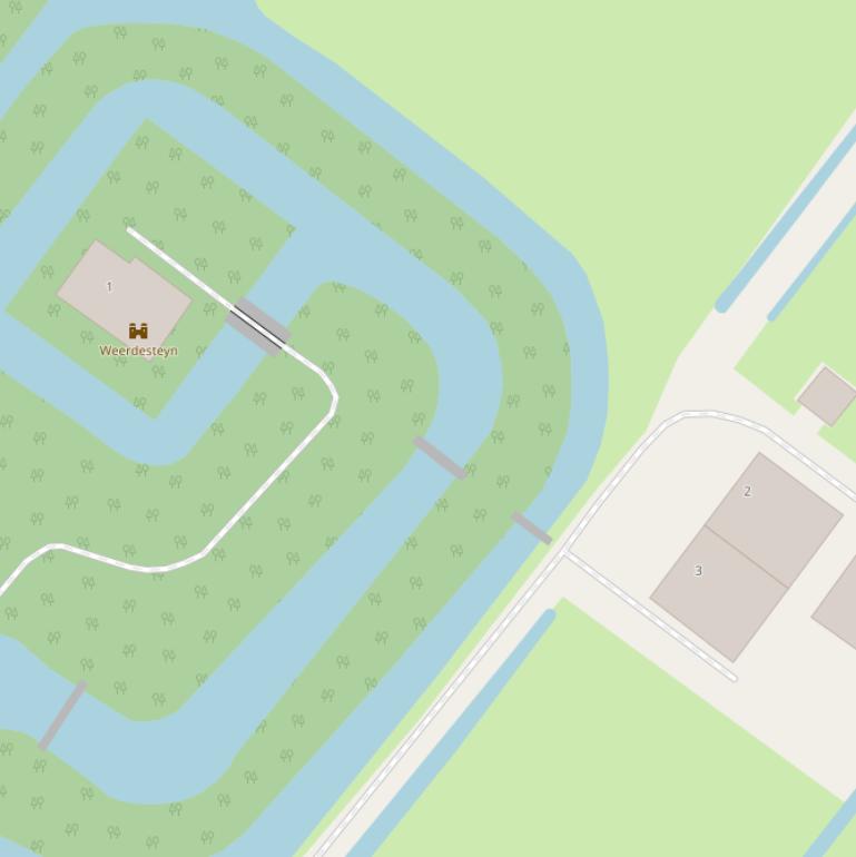 Kaart van de Weerdesteijnselaan.