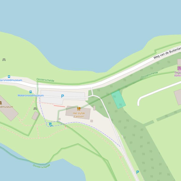 Kaart van  Weg vd Buitenlandse Pers.