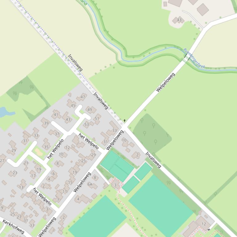 Kaart van de Welpeloweg.