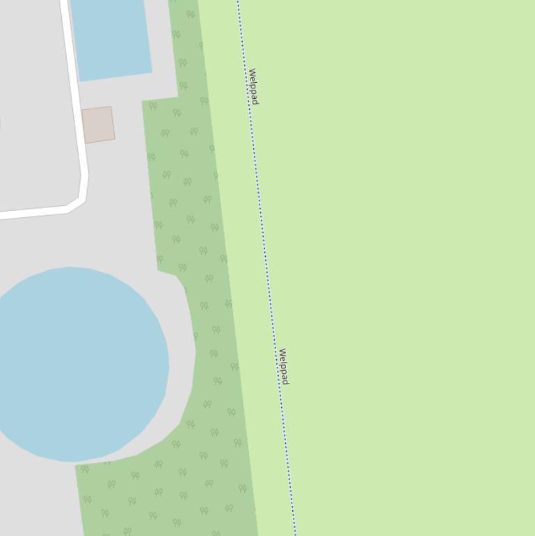 Kaart van het Welppad.