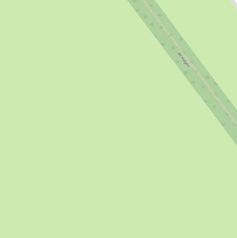 Kaart van  Wezenakker.