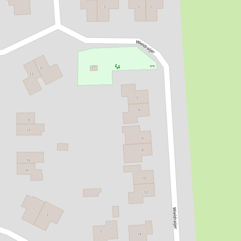 Kaart van  Wieldraijer.