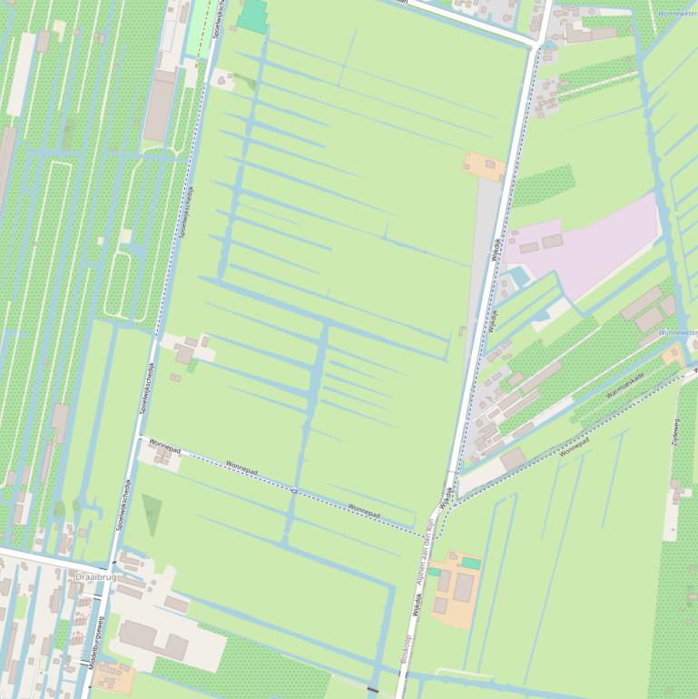 Kaart van de Wijkdijk.