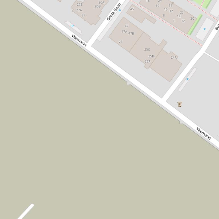 Kaart van de Wijnbergstraat.