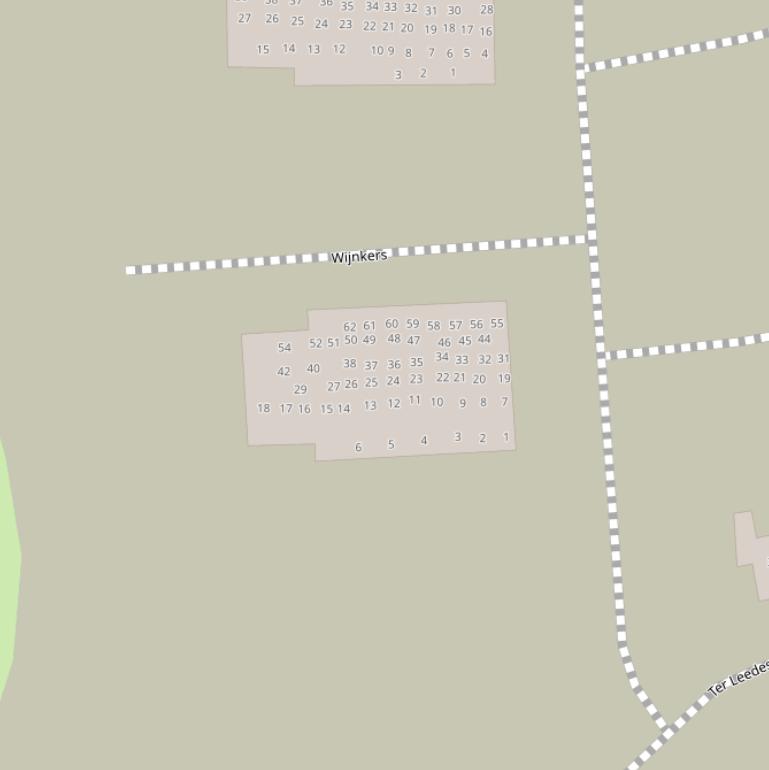 Kaart van  Wijnkers.