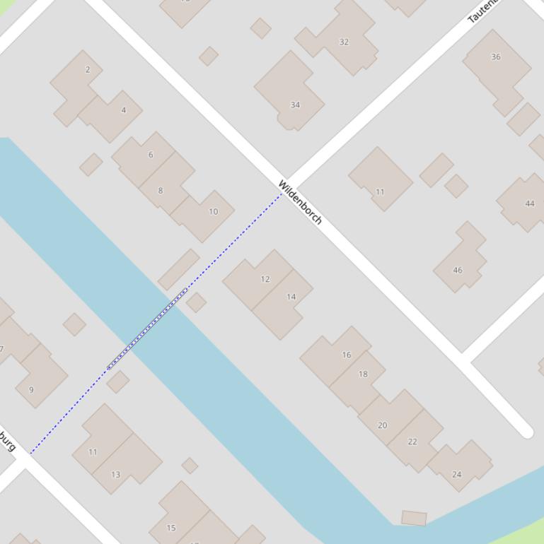 Kaart van  Wildenborch.