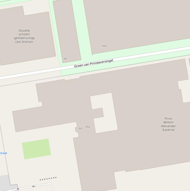 Kaart van de Wilhelmina Druckerhof.