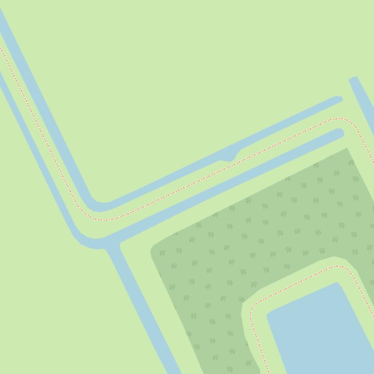 Kaart van  Wilt Tjaardapaad.