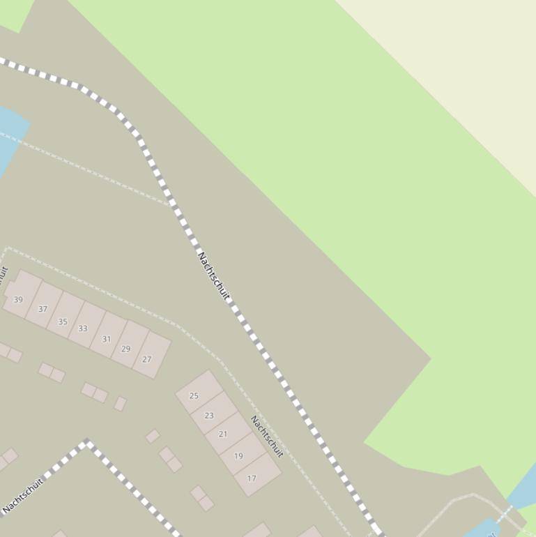 Kaart van de Windsingel.