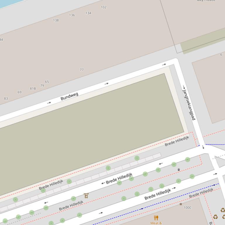 Kaart van het Wing Wahpad.