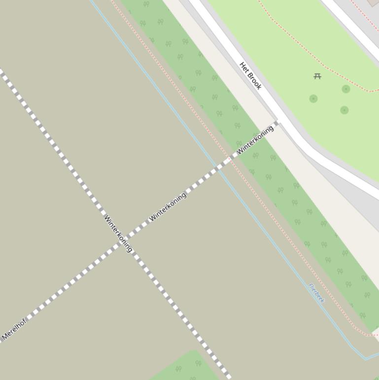 Kaart van  Winterkoning.