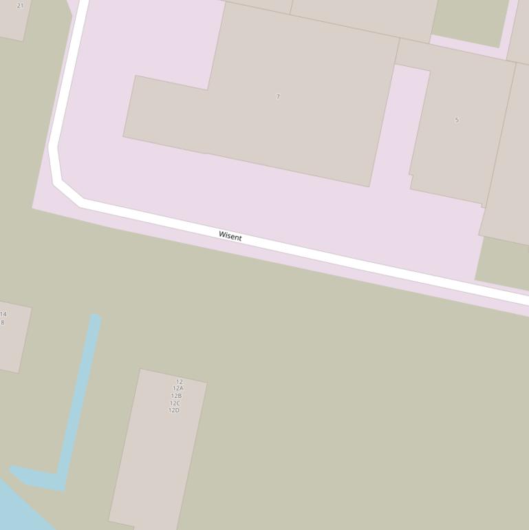 Kaart van  Wisent.