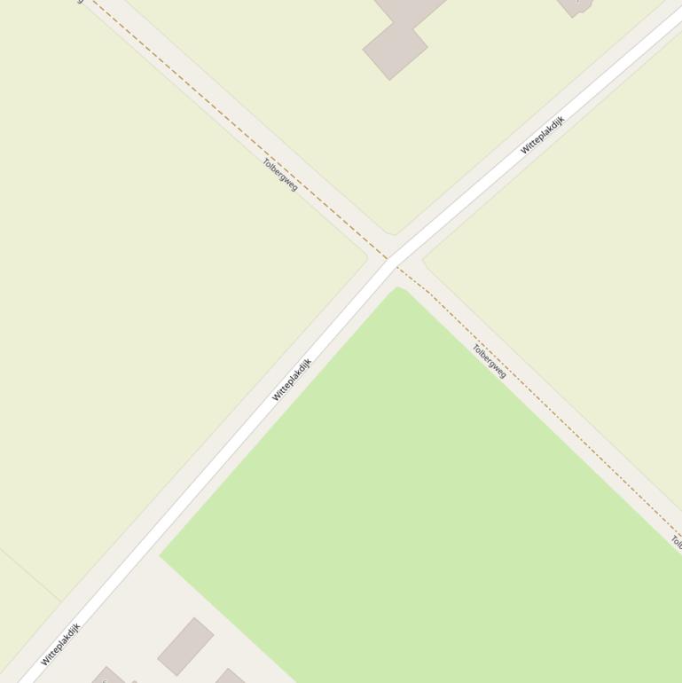 Kaart van de Witteplakdijk.