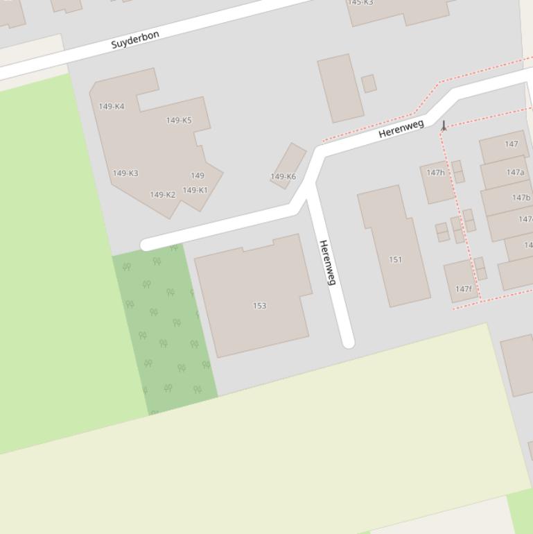 Kaart van  Woudse Juf.