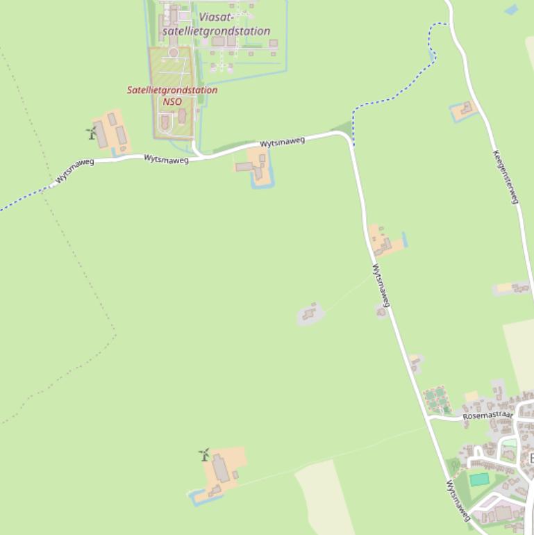 Kaart van de Wytsmaweg.