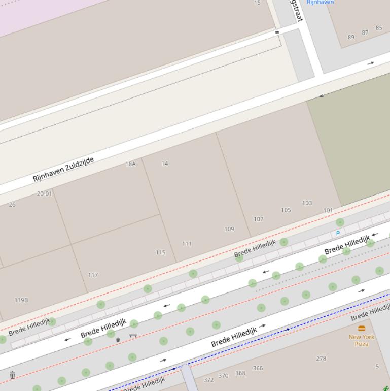 Kaart van het Yin Tinpad.