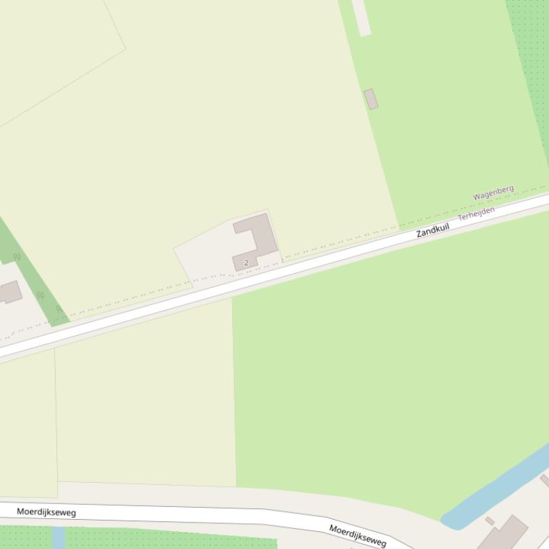 Kaart van  Zandkuil.