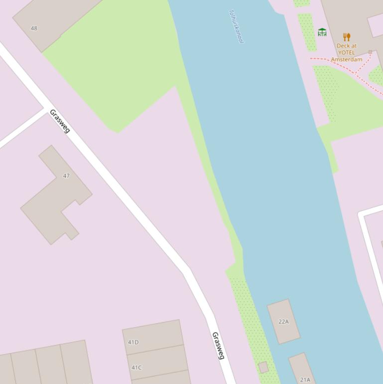 Kaart van het Zeeasterplantsoen.