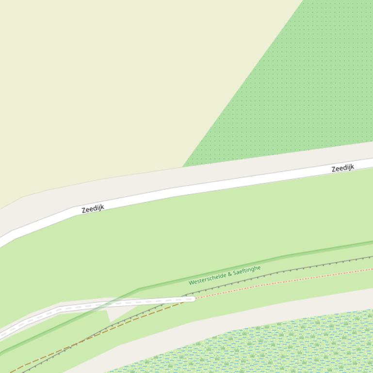 Kaart van de Zeedijk.