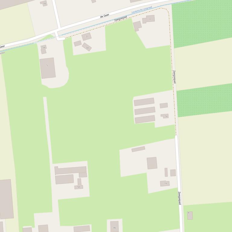 Kaart van het Zeegsepad.