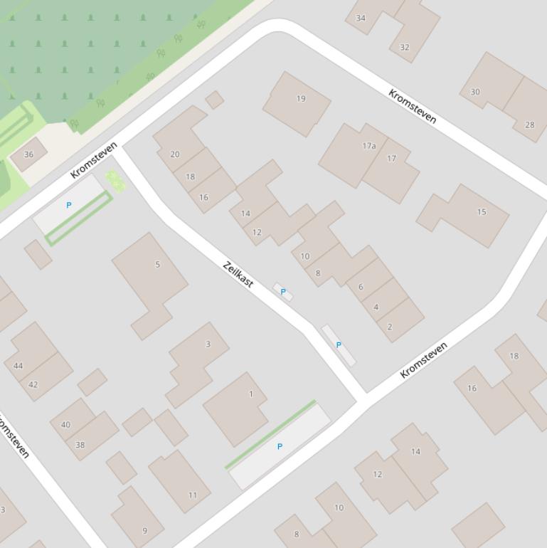 Kaart van  Zeilkast.