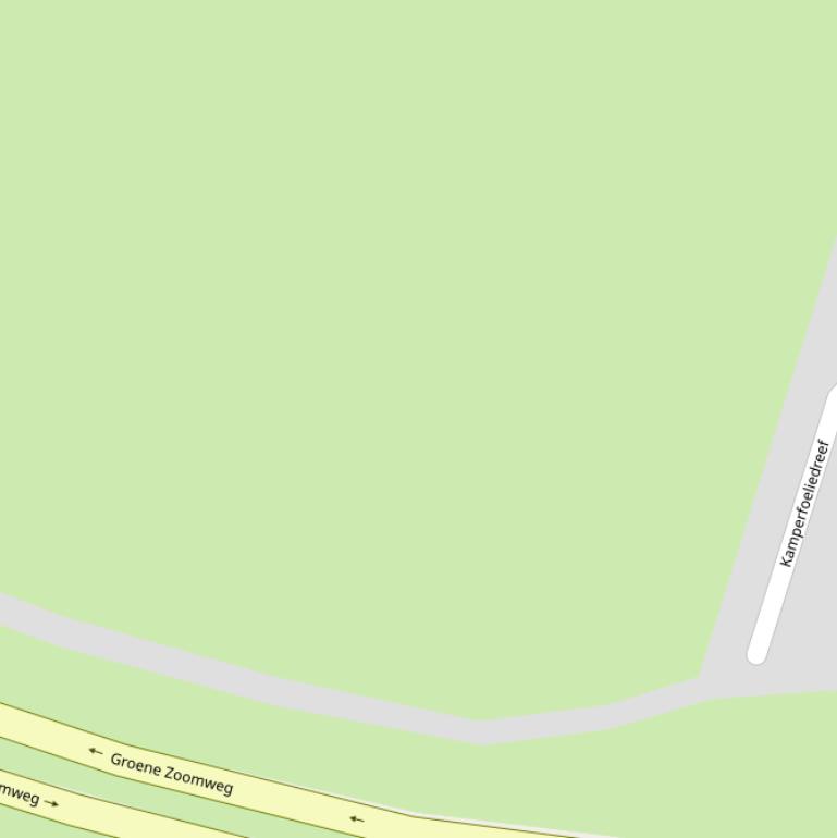 Kaart van de Zeisemdreef.