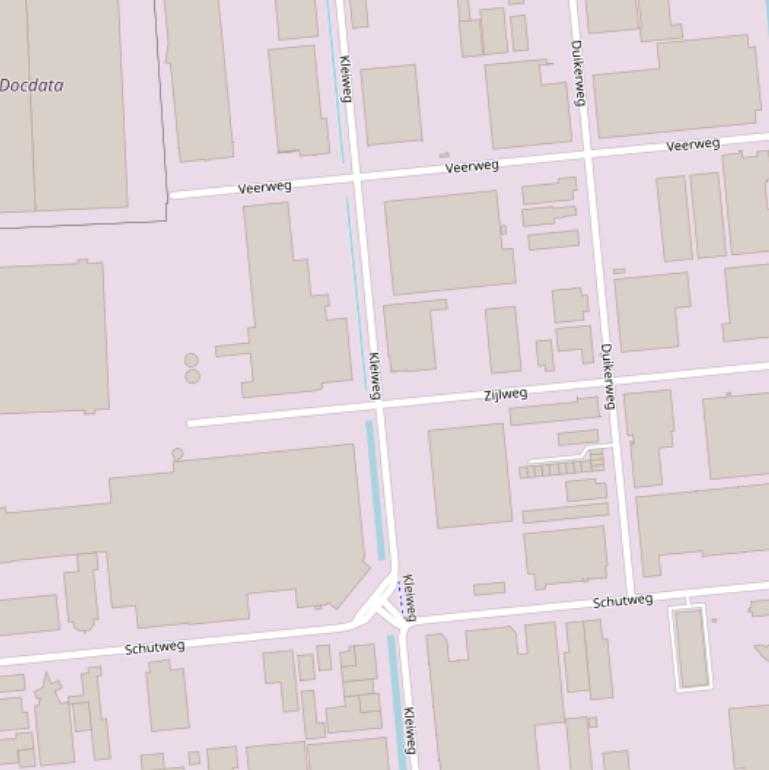 Kaart van de Zijlweg.