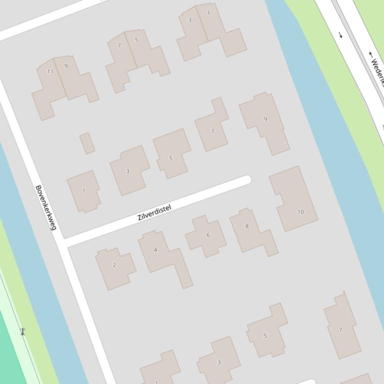 Kaart van  Zilverdistel.