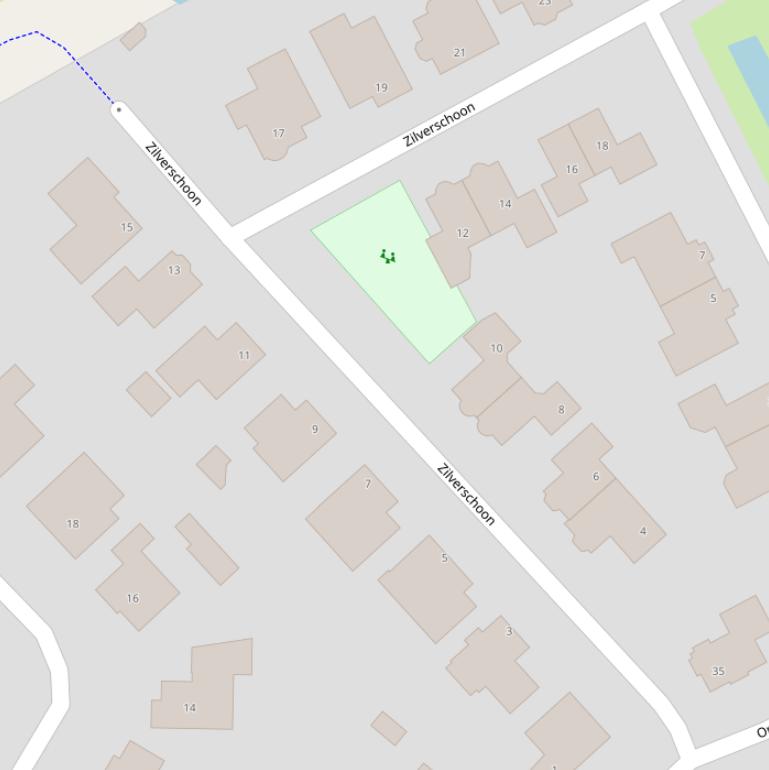 Kaart van  Zilverschoon.