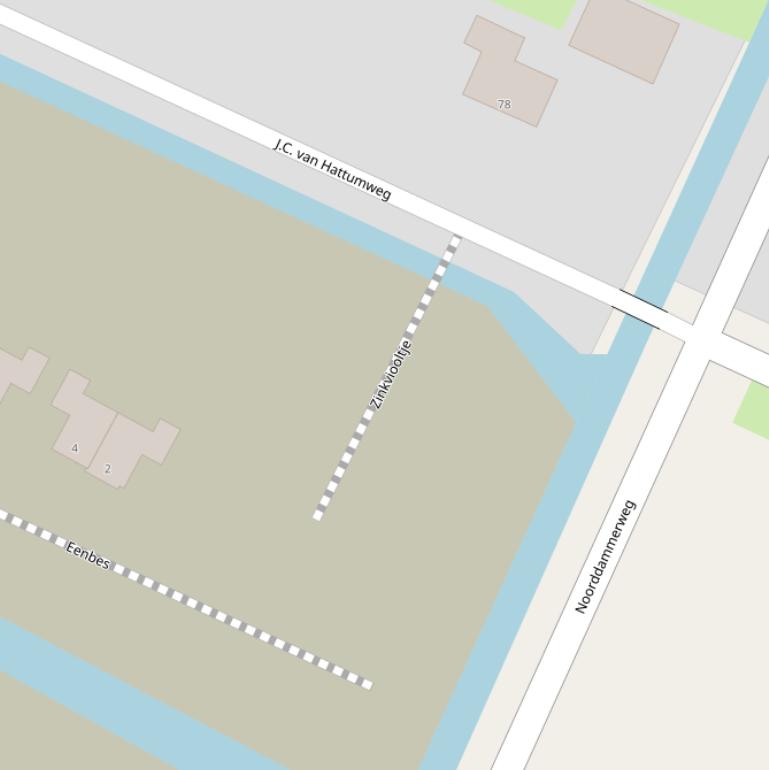 Kaart van  Zinkviooltje.