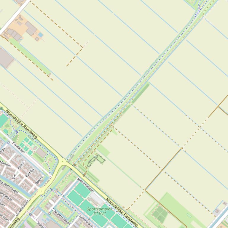 Kaart van  Zuidtak Zuidtangent.