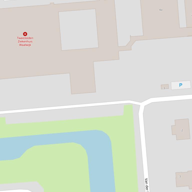 Kaart van de Zuster Irmgardstraat.