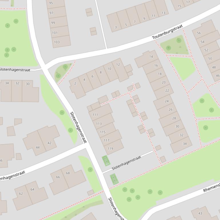 Kaart van de Zwollingerkampstraat.