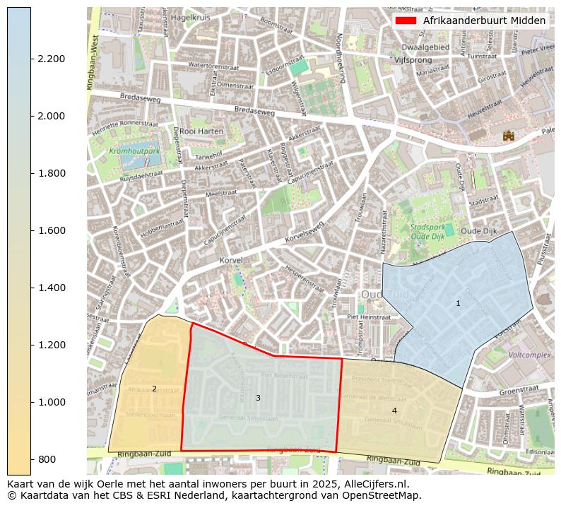 Afbeelding van de Afrikaanderbuurt Midden op de kaart.