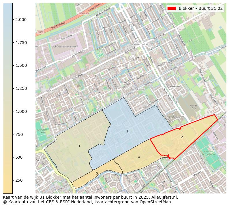 Afbeelding van de Blokker - Buurt 31 02 op de kaart.