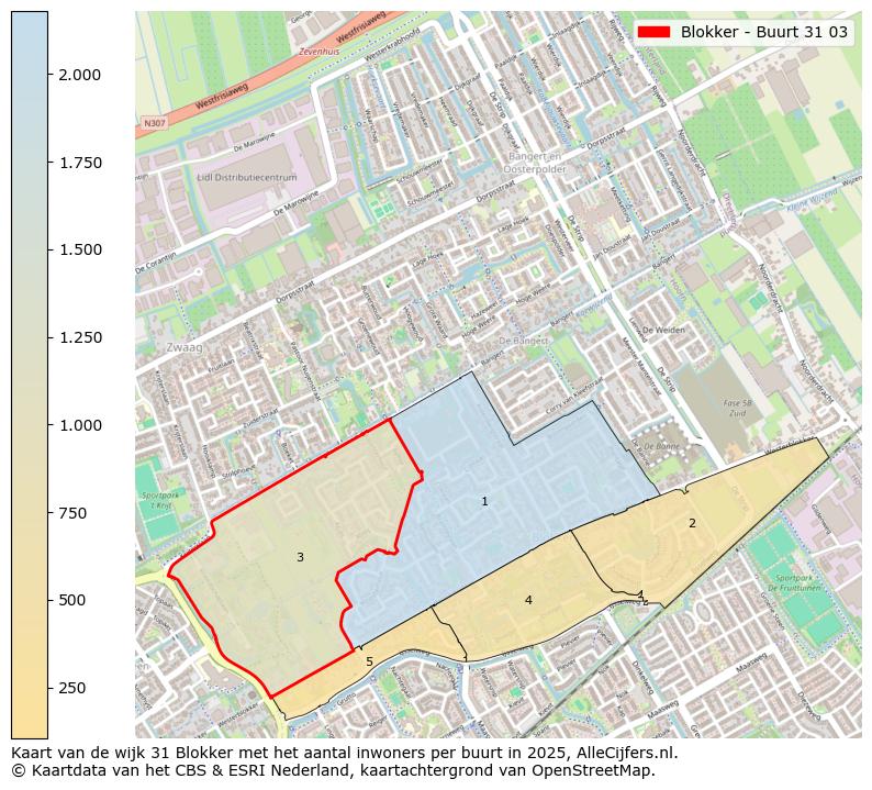 Afbeelding van de Blokker - Buurt 31 03 op de kaart.