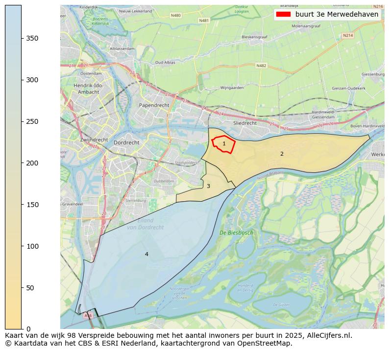 Afbeelding van de buurt 3e Merwedehaven op de kaart.